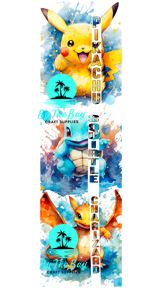 Poke bookmark decal