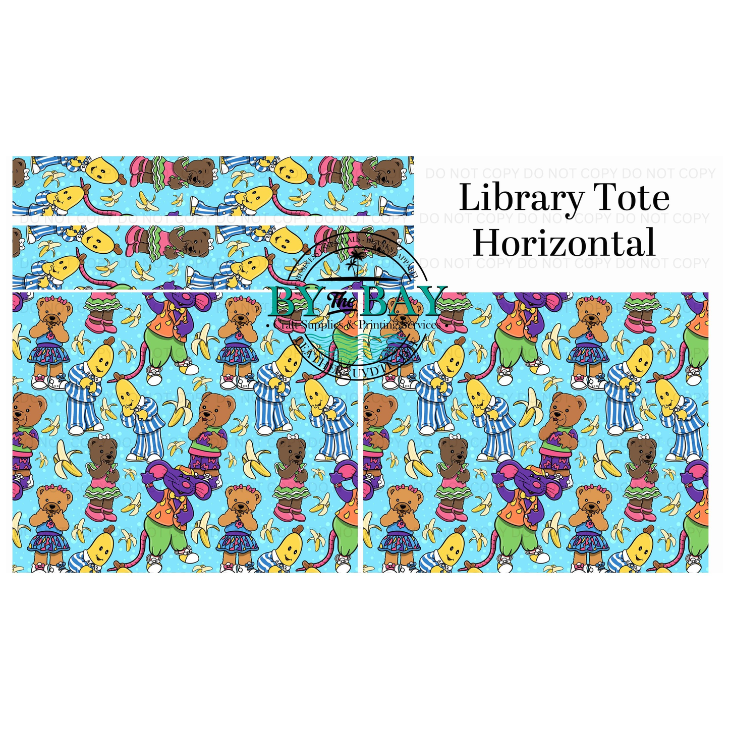 BIP 2 Horizontal Library Tote