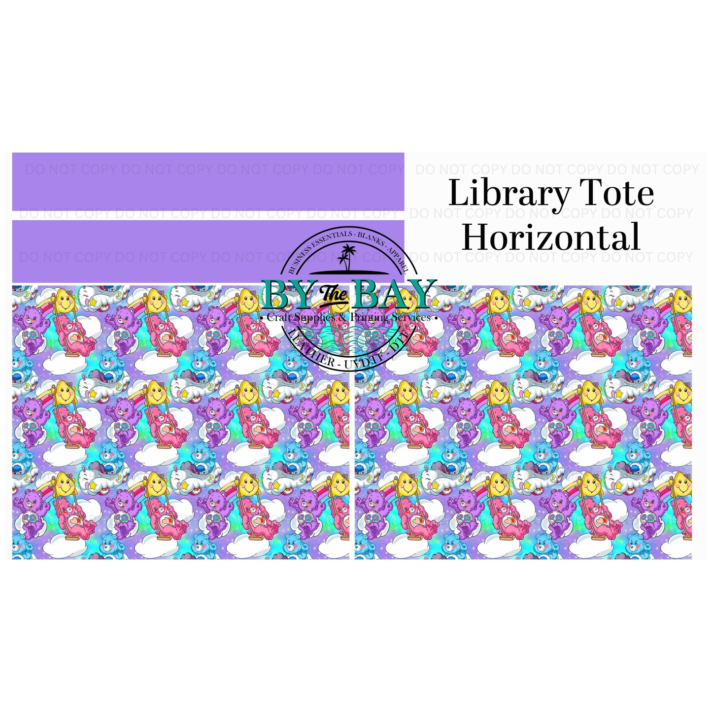 Cbears Horizontal Library Tote