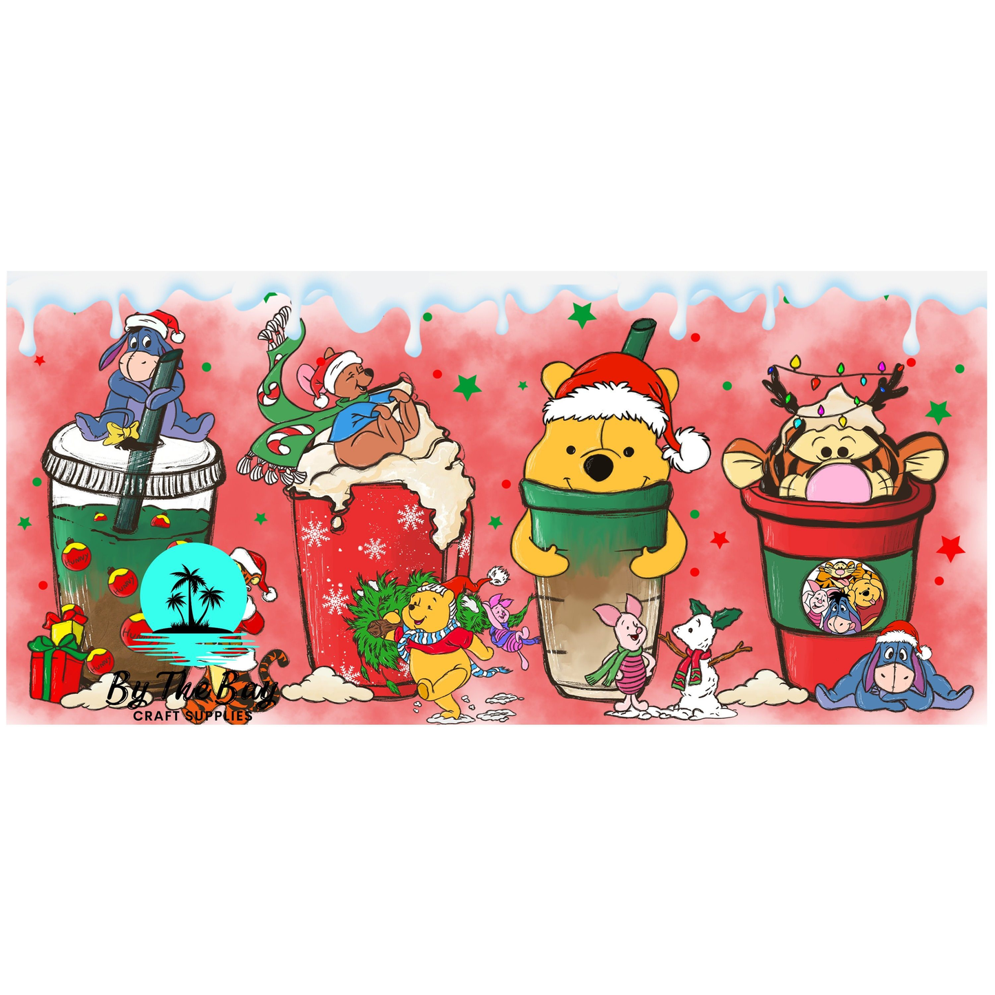 Honey friends cup christmas