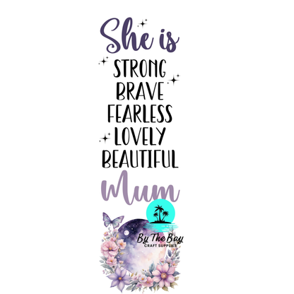 She is... Bookmark Decal (Variety)