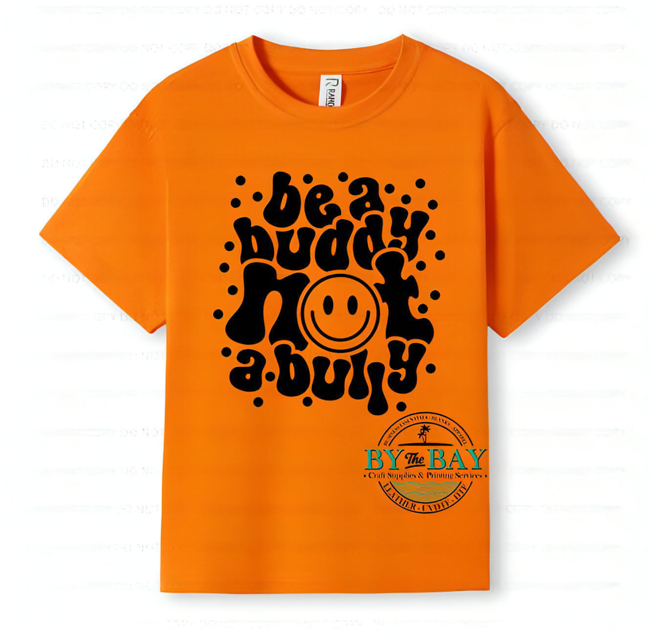 Be a buddy black text Adults Tees