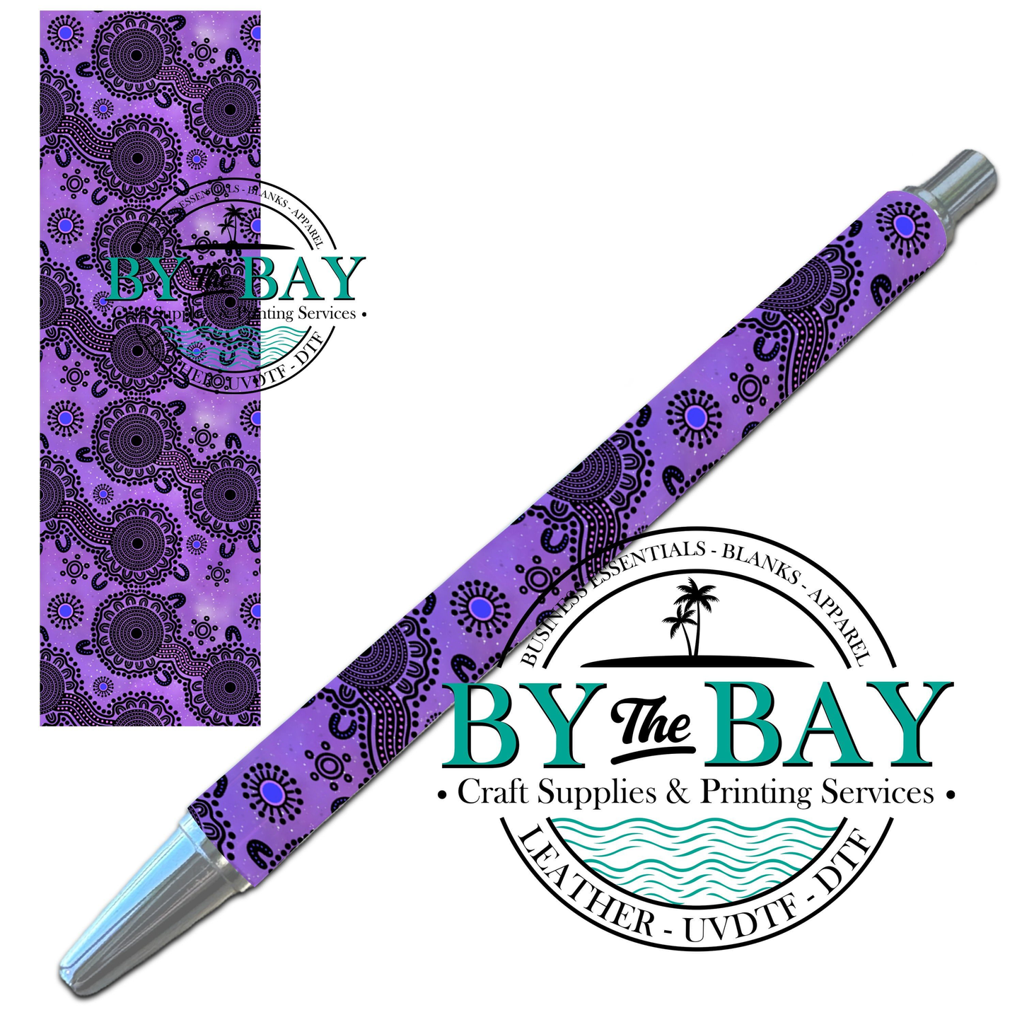 Lifelines Purple UVDTF Pen Wrap