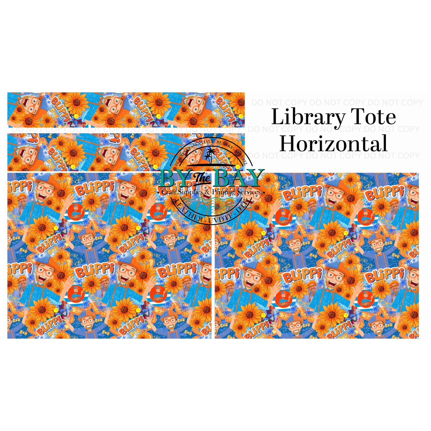 Blip 2 Horizontal Library Tote