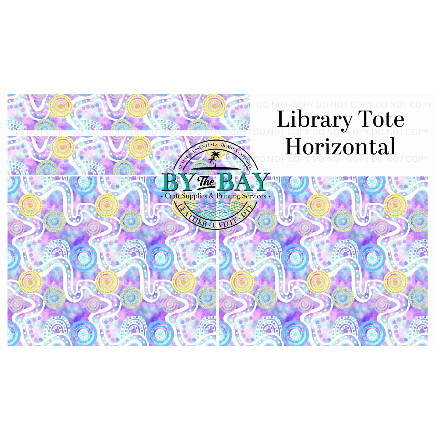 Illukas Version Horizontal Library Tote