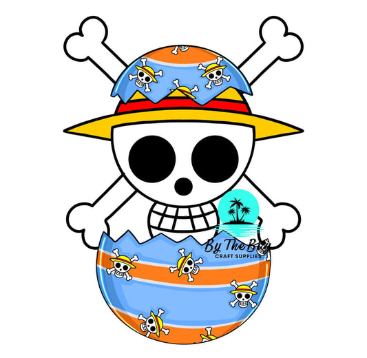 One pce Easter character 1 UVDTF Decal