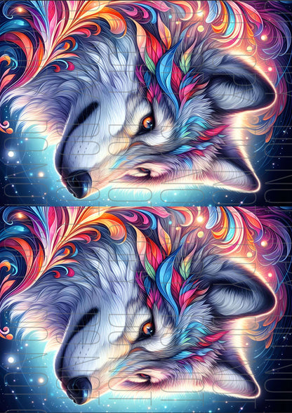 Mystical Wolf (Various sizes)