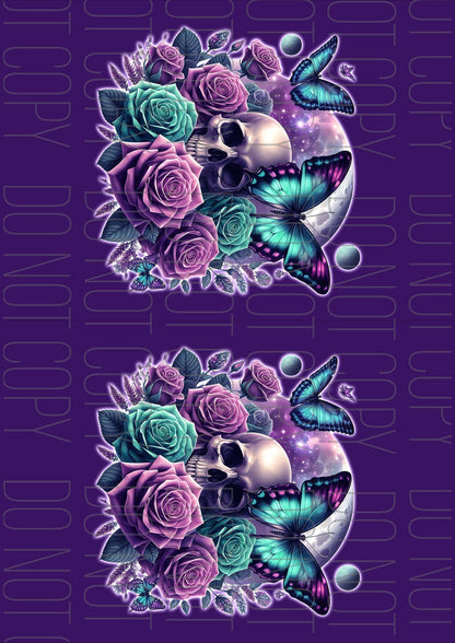 Skull Purple (Various sizes)