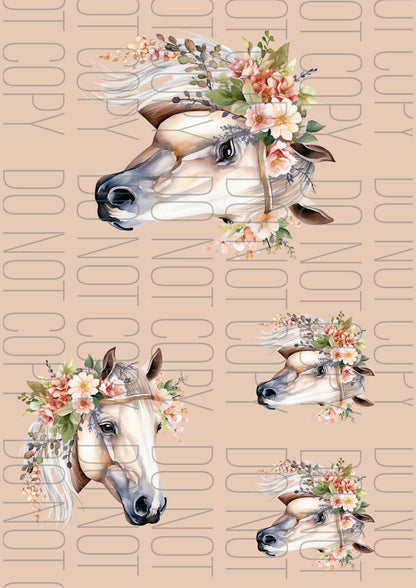 Boho Horse (Various sizes)