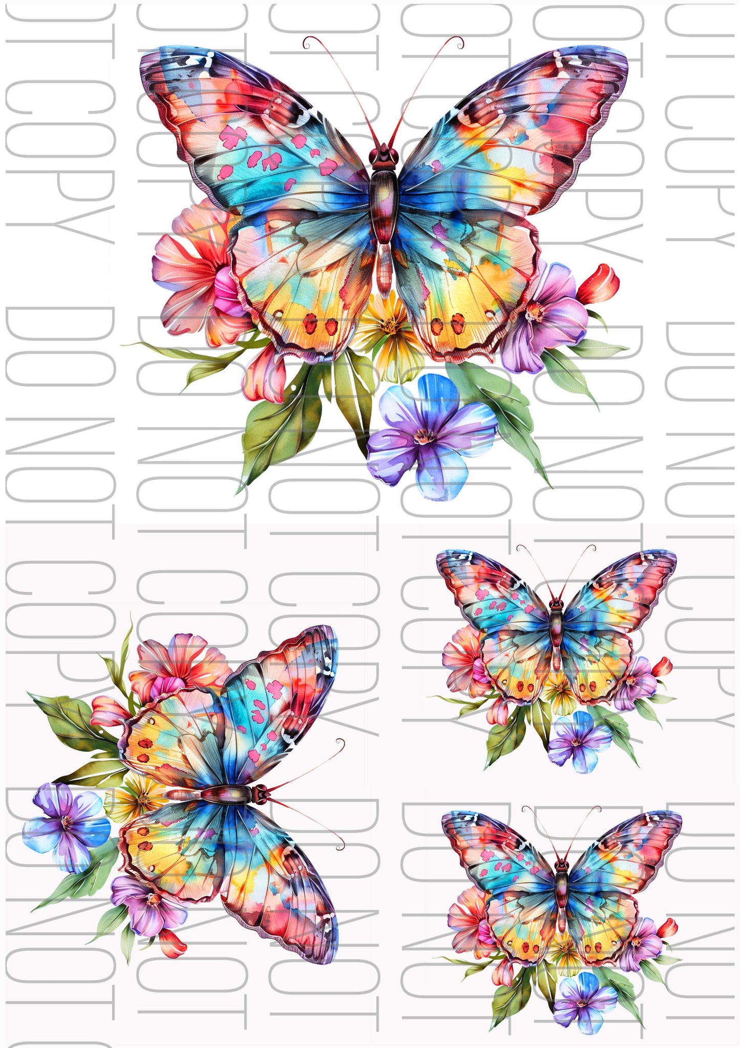 Butterfly watercolour (Various sizes)