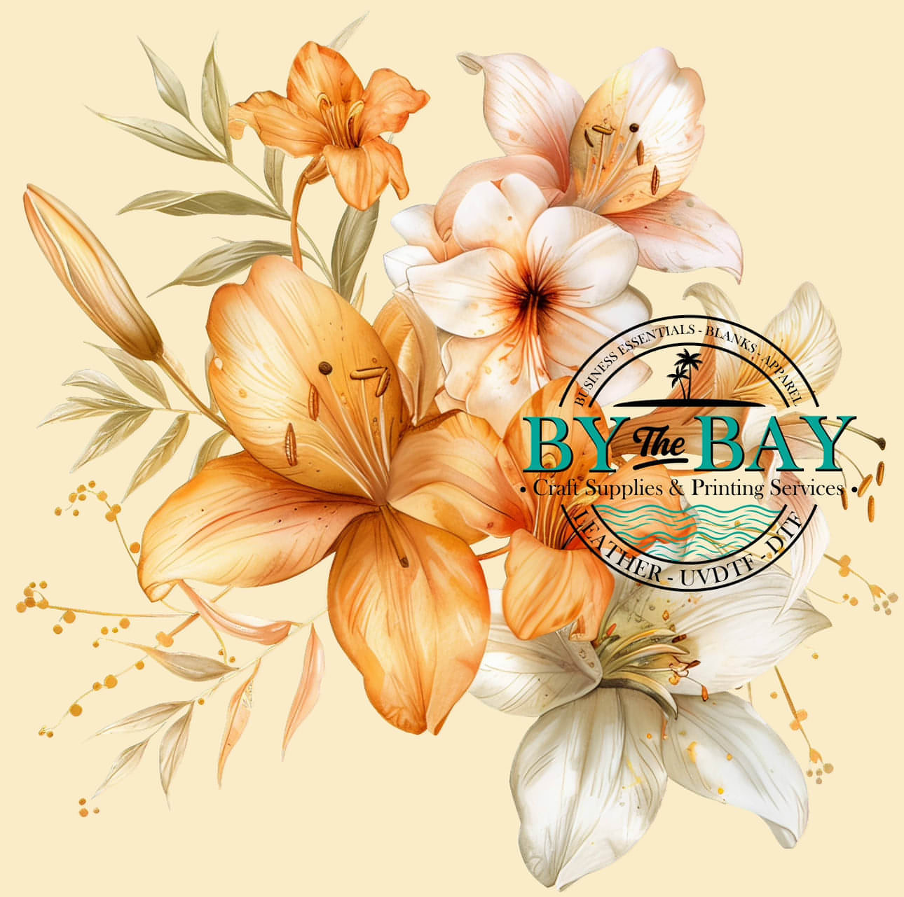 Orange Lily Panel (various sizes)