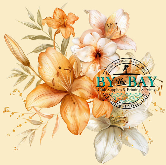 Orange Lily Panel (various sizes)