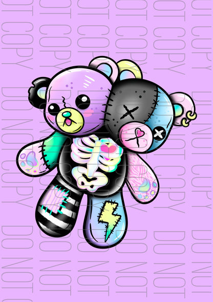 Goth Bear Lilac