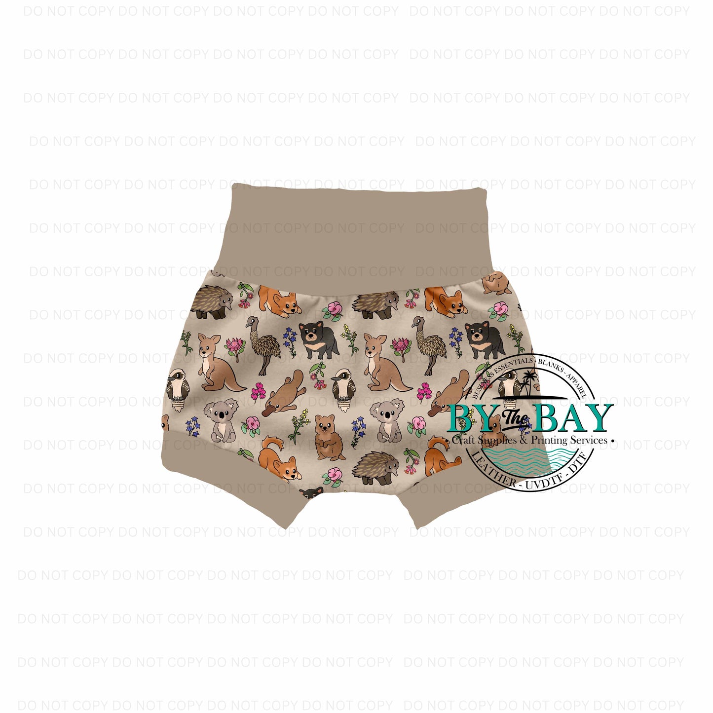 Aussie Animals Tan Bummie (DIY & Ready Made)