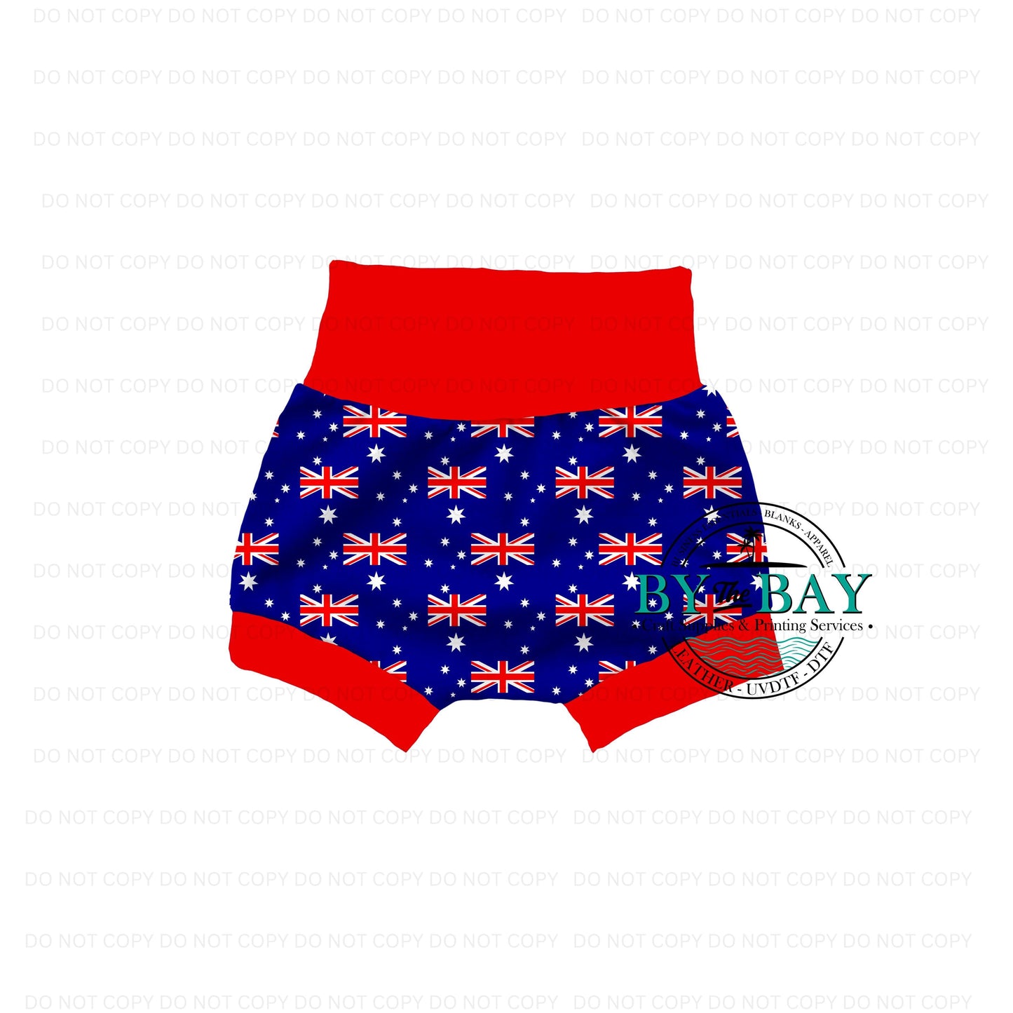 Aussie Flag Red Bummie (DIY & Ready Made)