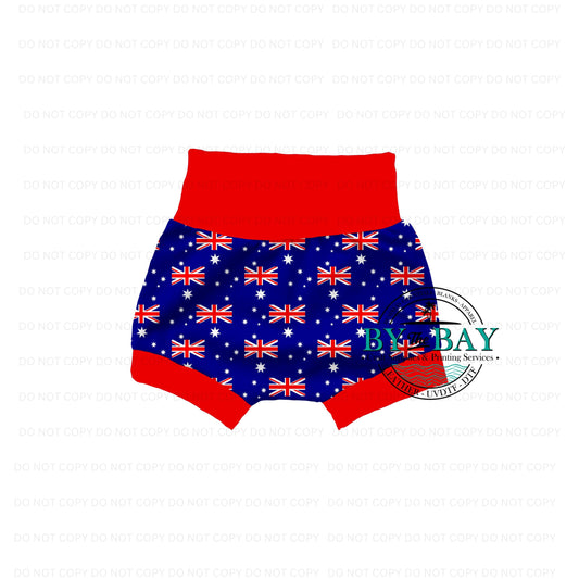 Aussie Flag Red Bummie (DIY & Ready Made)