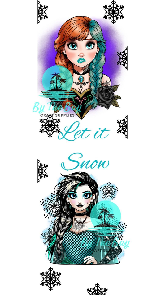 Let it snow Tattooed Princess Bookmark