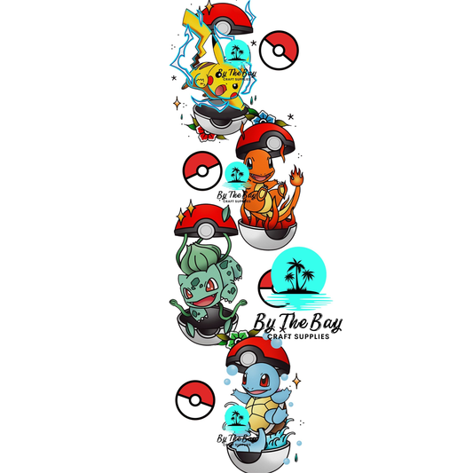 Poke Ball Bookmark Decal