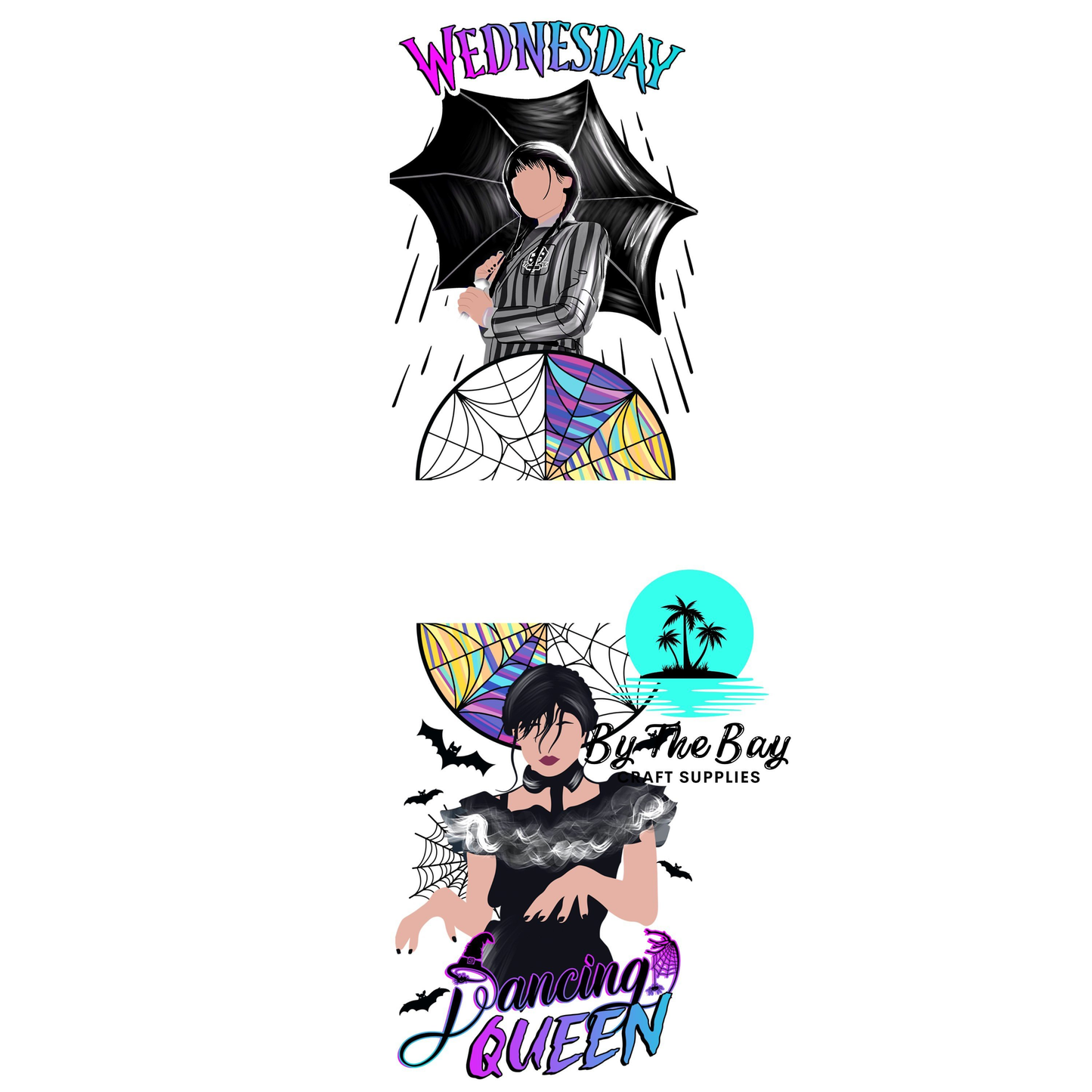 Wed Dancing Queen Bookmark Decal