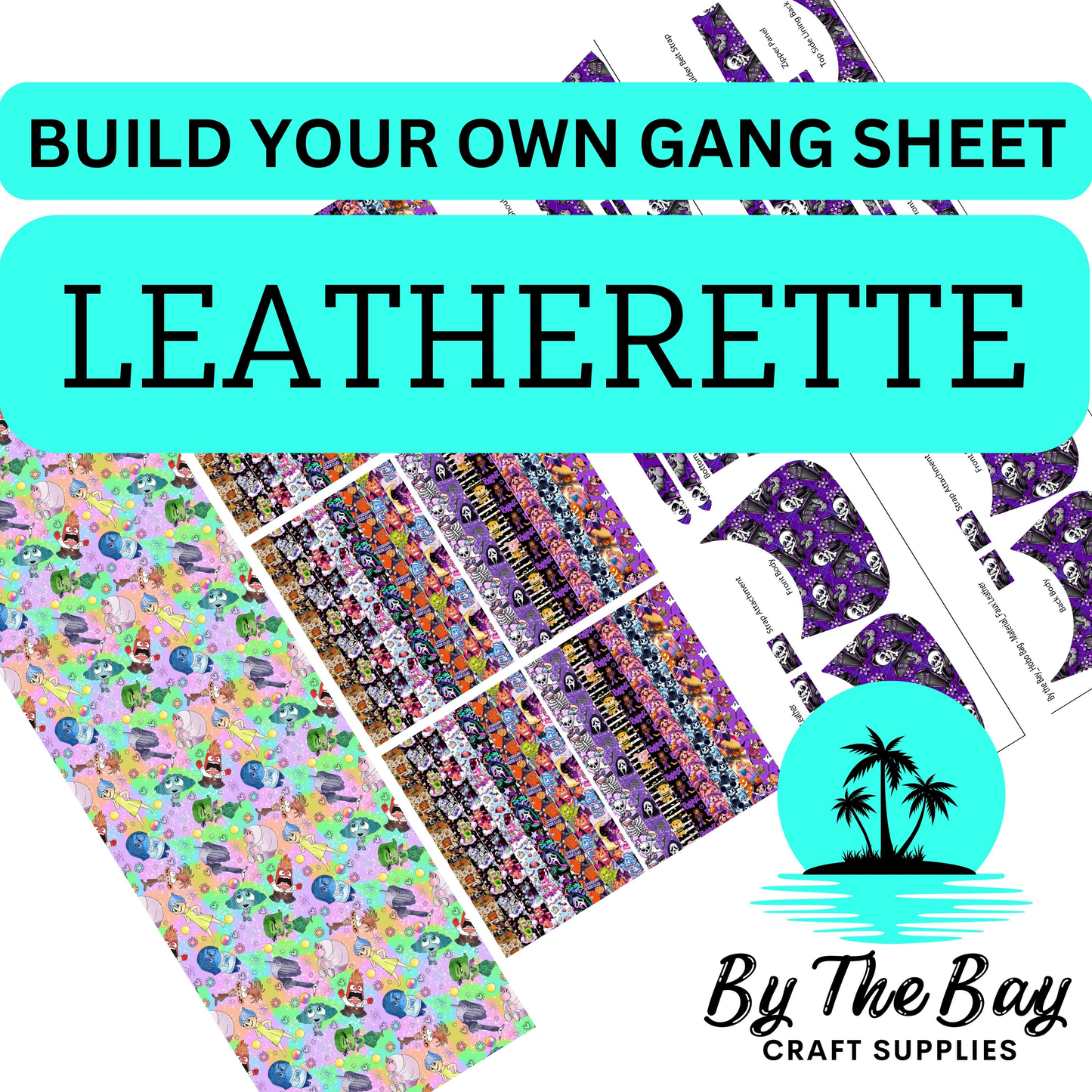 Build your own GANG SHEET - LEATHER