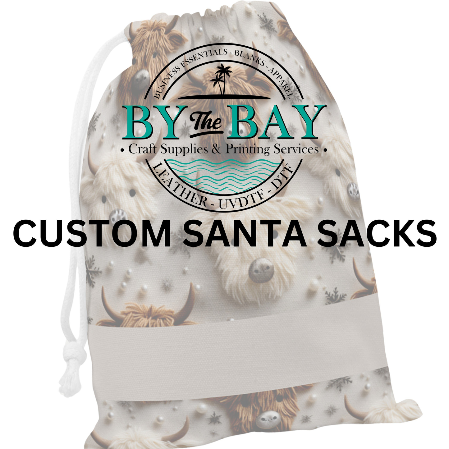 Custom Ready MADE - Santa Sack