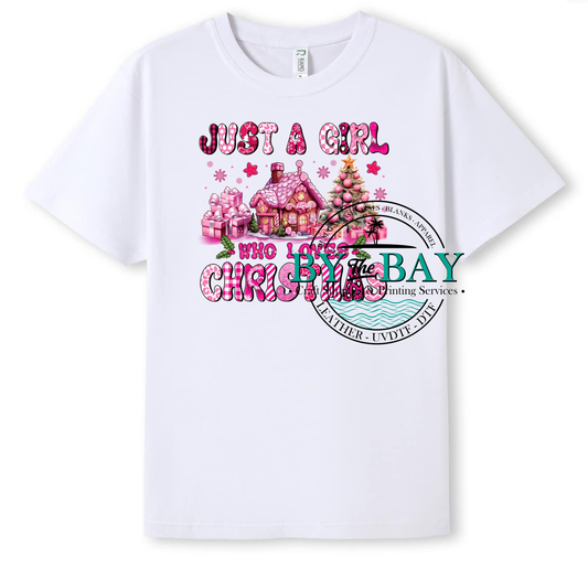 Just a girl who loves Christmas Completed T-Shirt