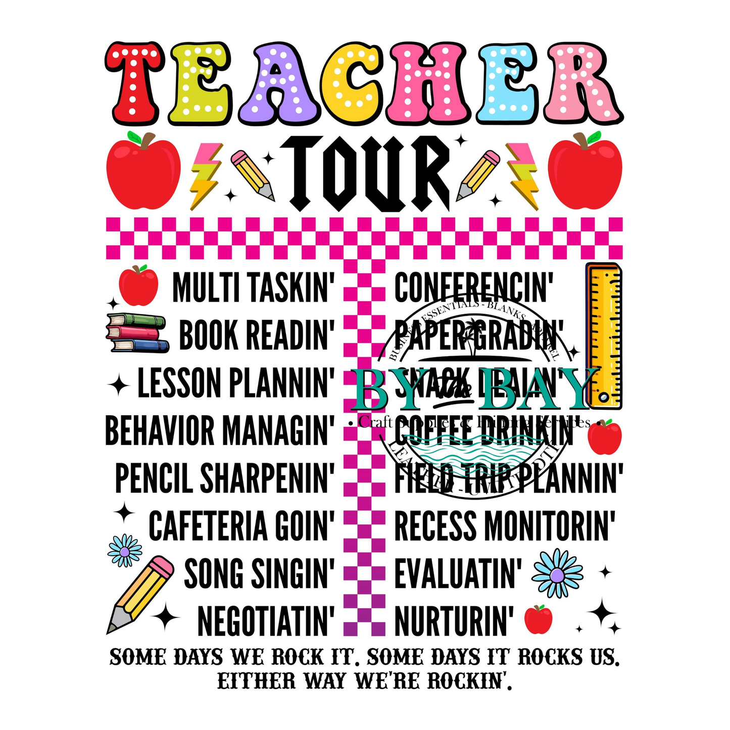 Teacher Tour - Back