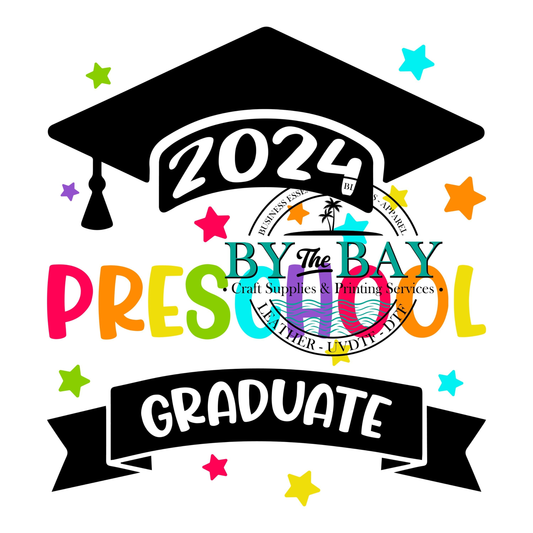 2024 Preschool GRAD - Black