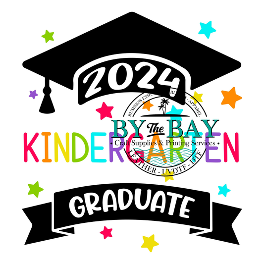 2024 Kindergarten GRAD - Black