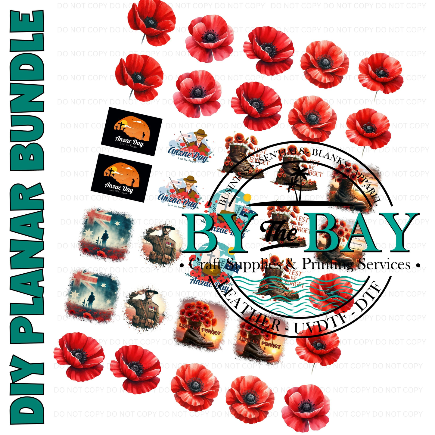 Anzac 1 DIY Planar Bundle (A4 size)