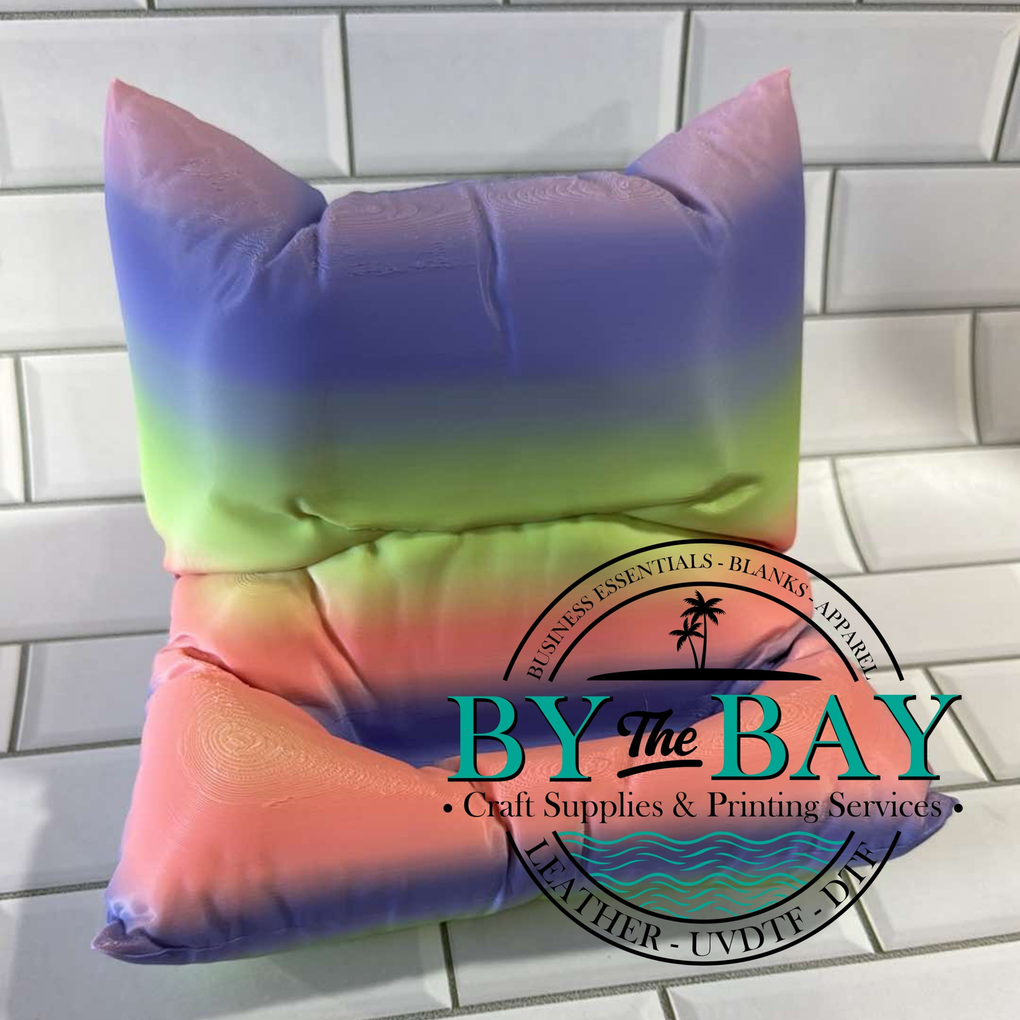 3d Phone Beanbag - Rainbow