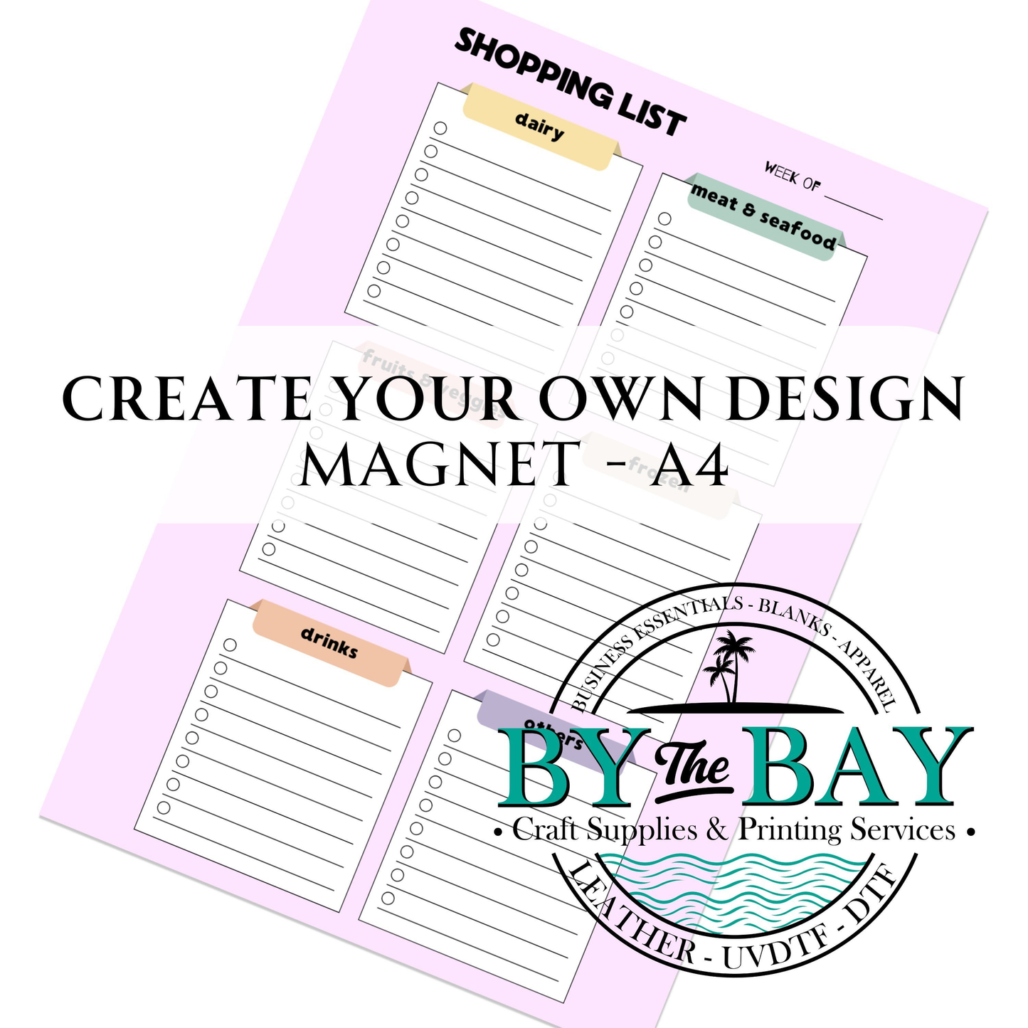 Custom/ CREATE YOUR OWN A4 MAGNET