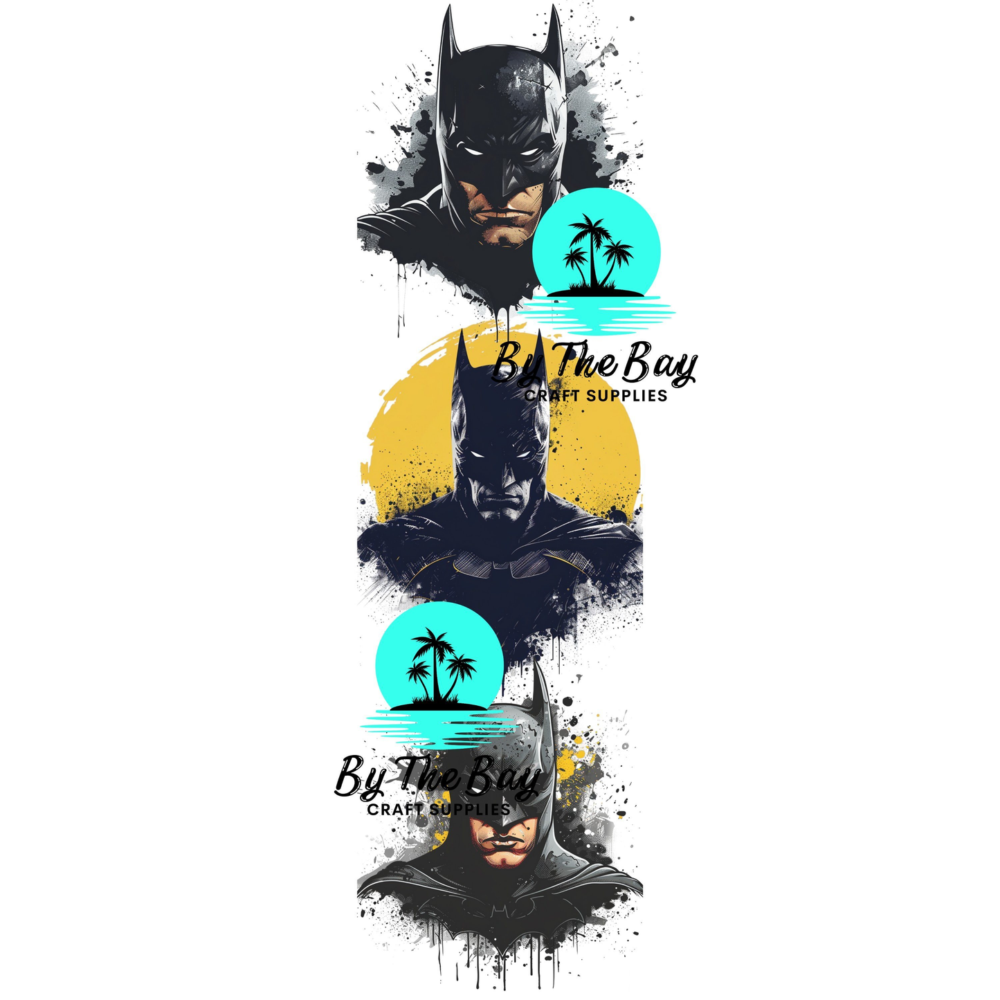 Bats 1 - Bookmark Decal