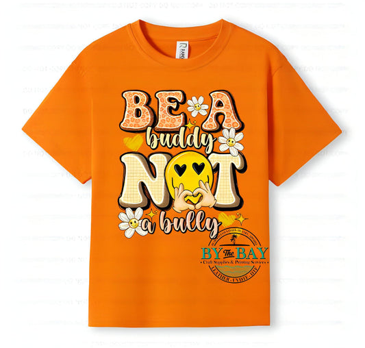 Be a Buddy Yellow Kids Tees