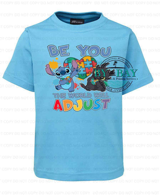 Be you the world with adjust Autism tee