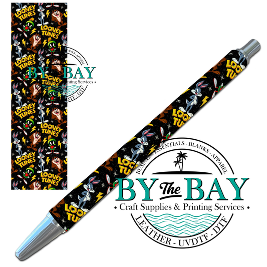 Black Tunes UVDTF Pen Wrap