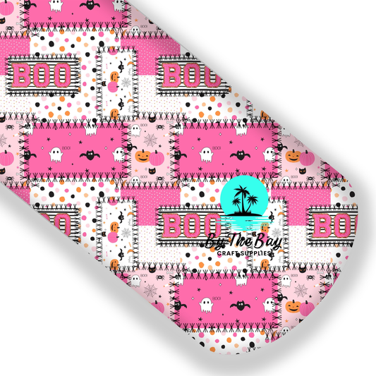 Boo Patchwork pink