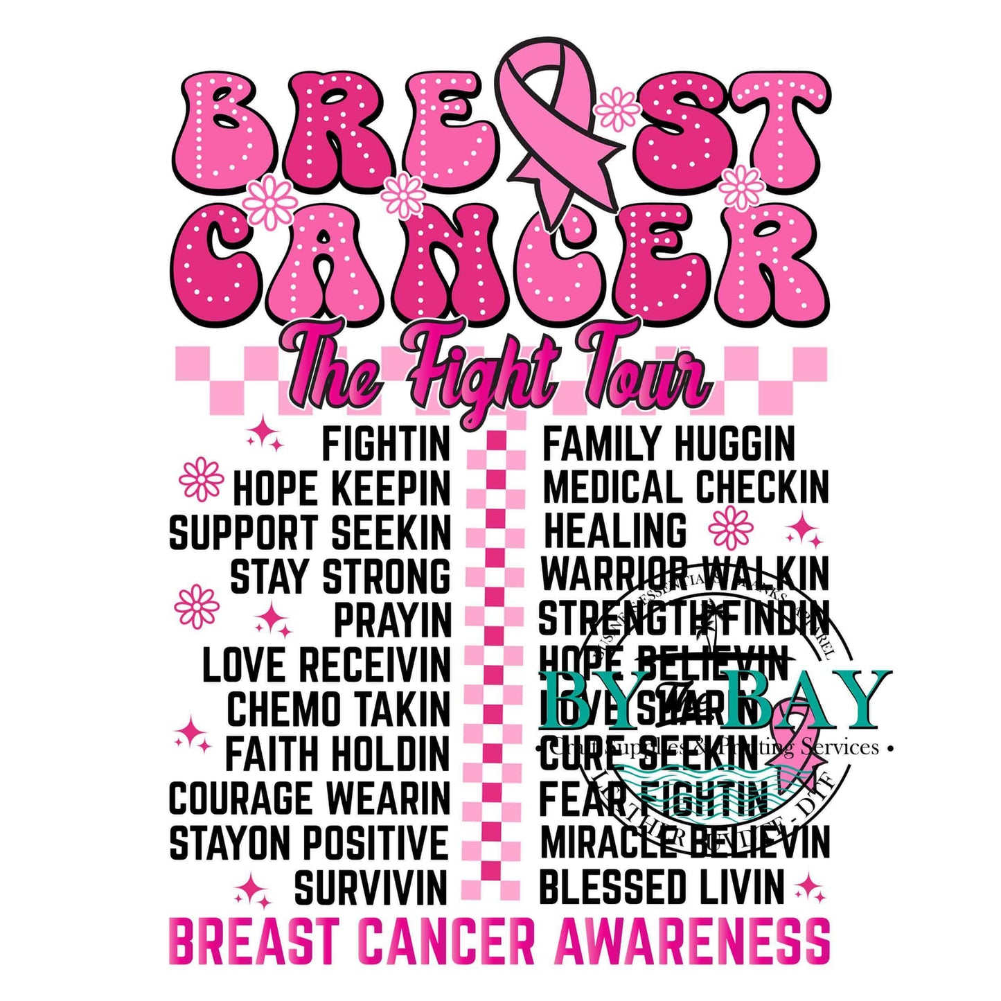 Breast Cancer the fight tour (back)