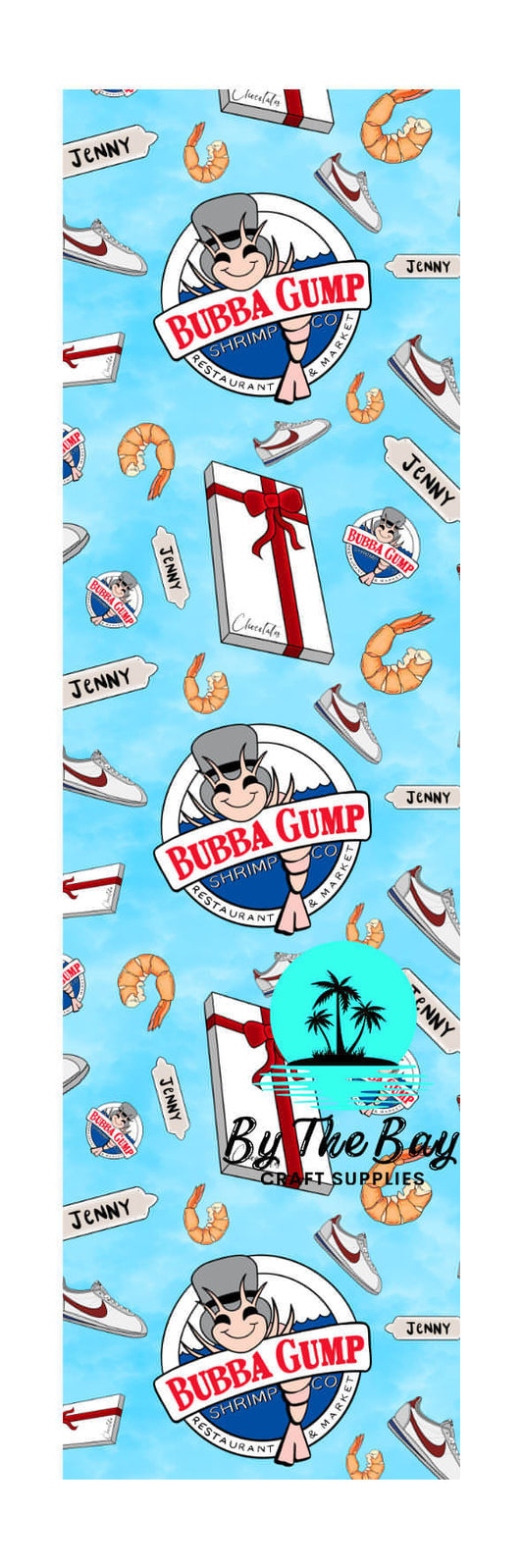 Bubba Bookmark Decal