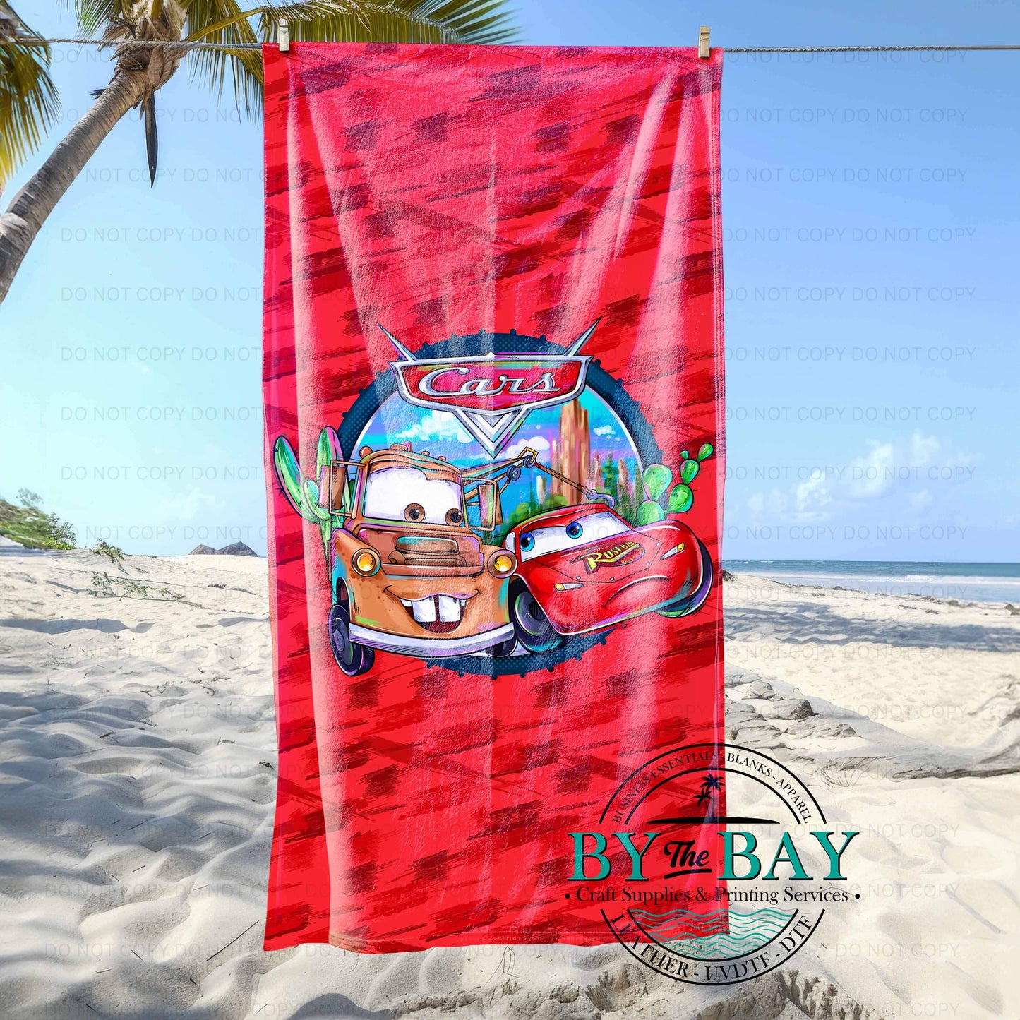 Car & Truck Beach Towel