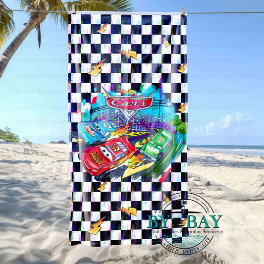 Cars Beach Towel