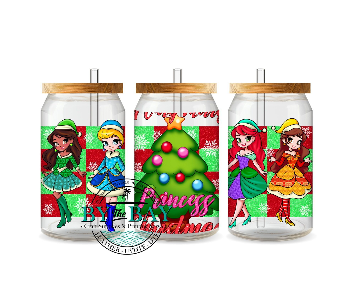 Princess Christmas 16oz Wrap