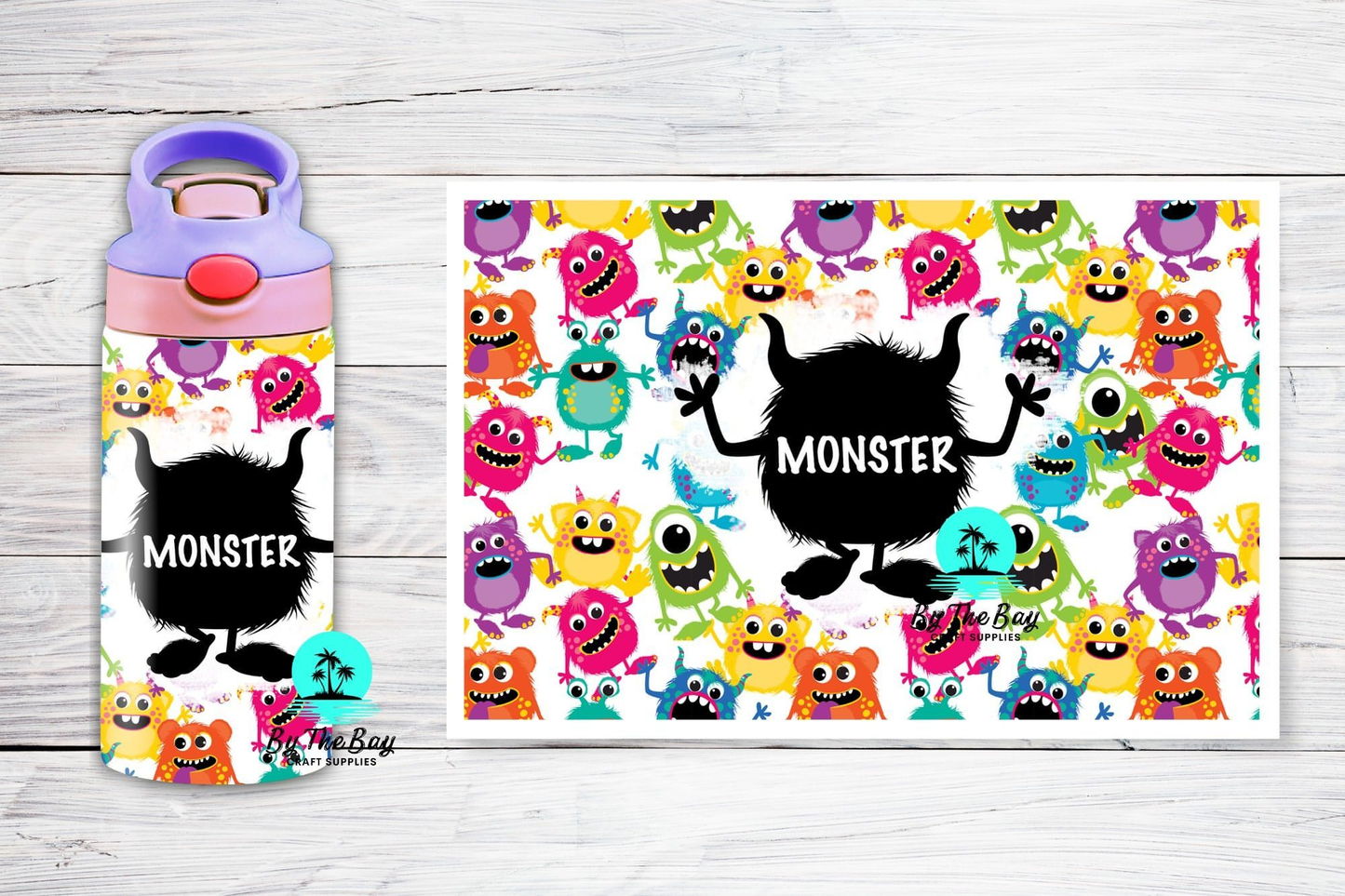 Monster (Matching Tumbler Sublimation Prints)