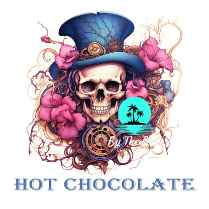 Steam punk Skull Tea/Coffee/Sugar uv decal