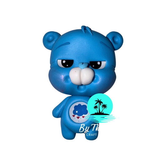 Grumpy bear (3cm)