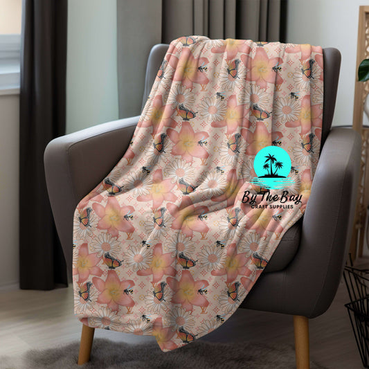 Designer Butterfly Blanket