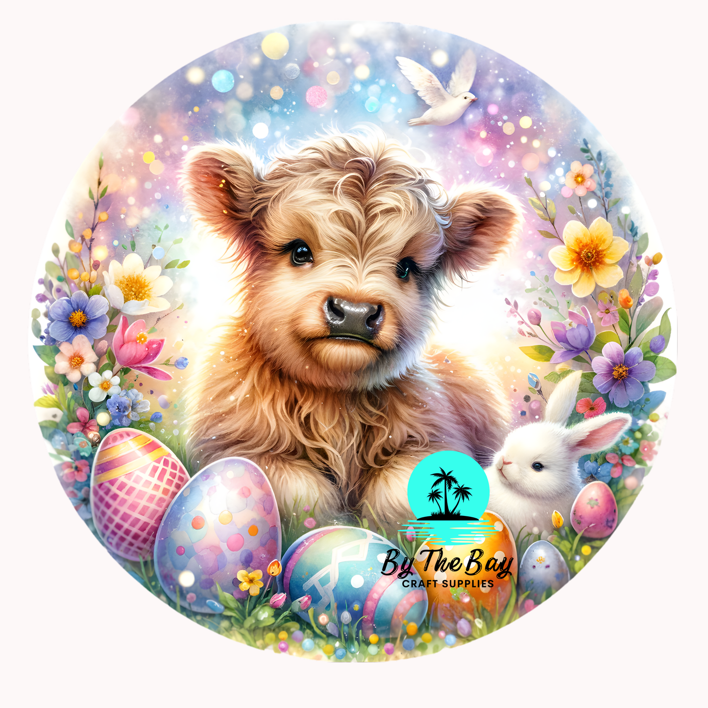 Easter Highland Cow 1