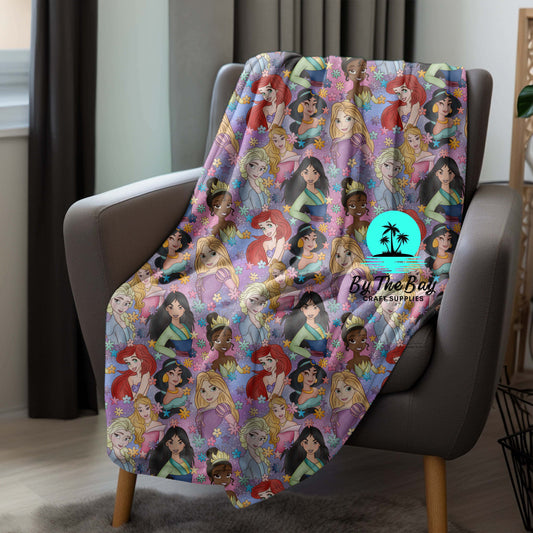 Floral Princesses Blanket