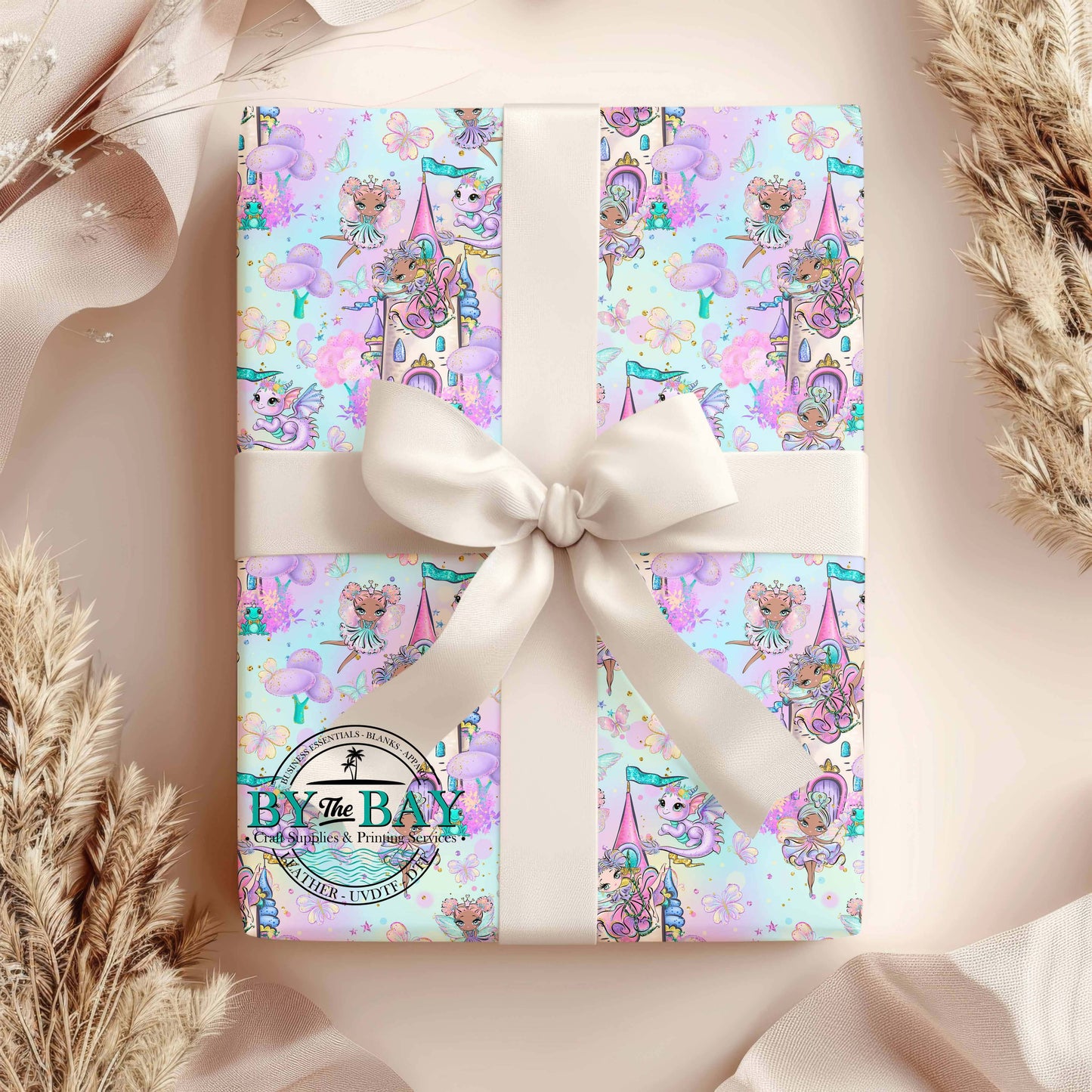 Fairy Castle Wrapping Paper