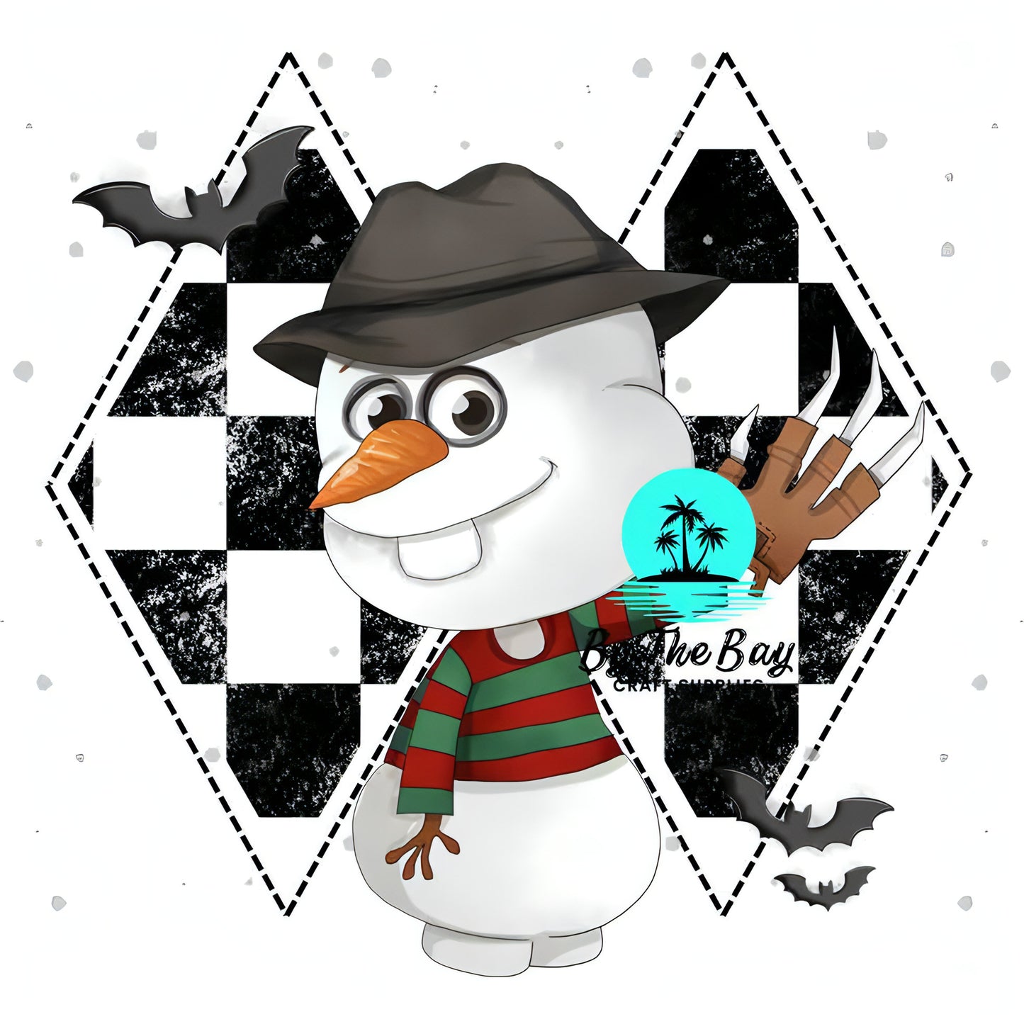 Freddy Snowman Halloween UVDTF